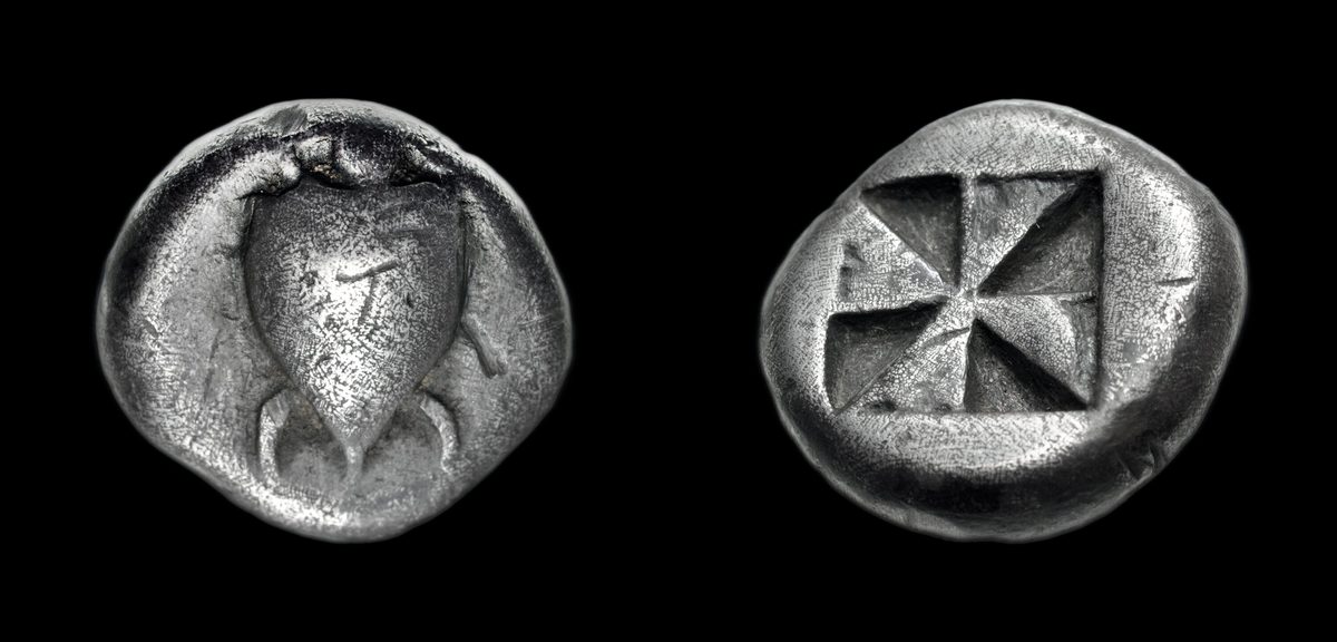 Islands of Attica Hemistater-Drachm